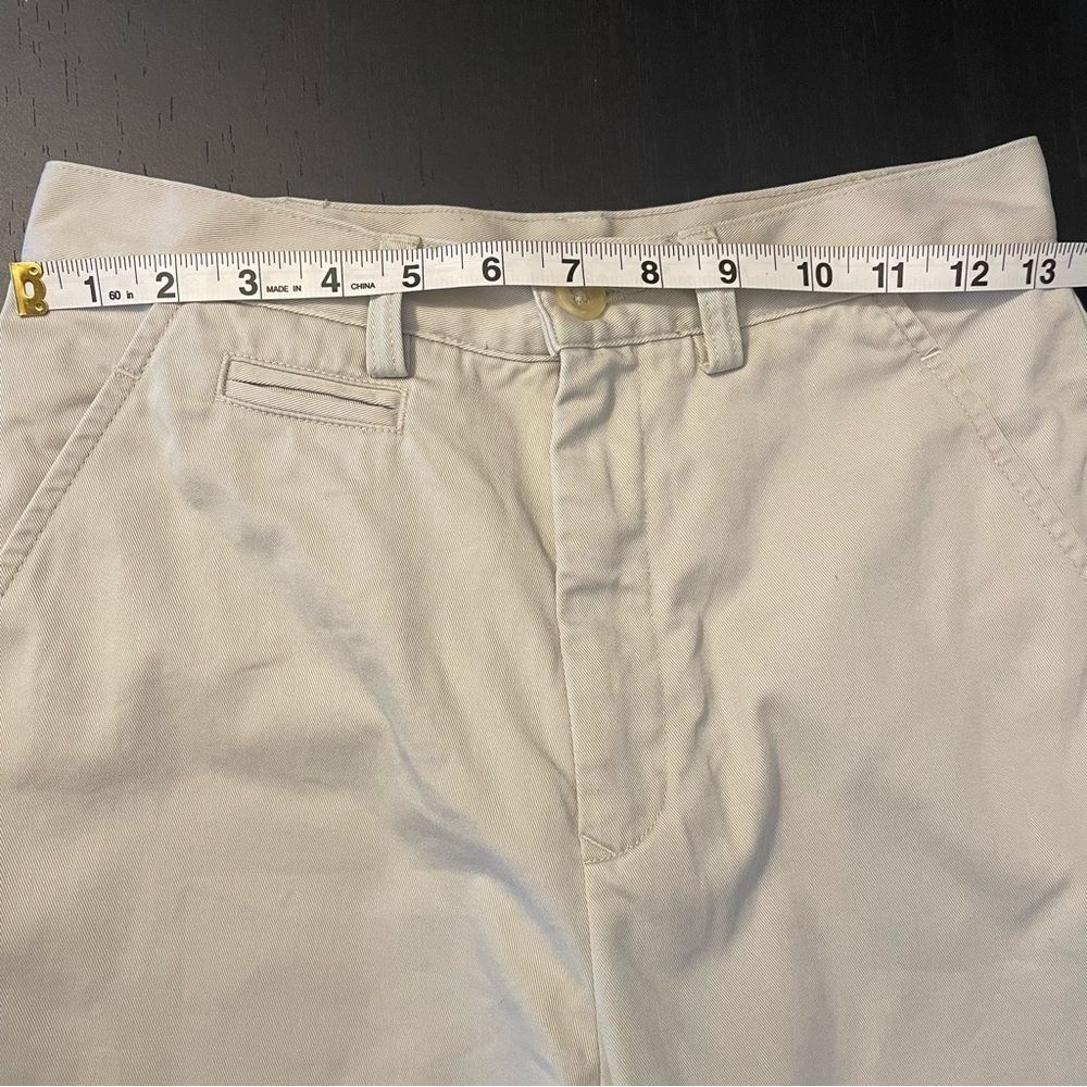 Banana Republic 100% Cotton Khaki Pants Women’s Size 6 Long Length - Picture 8 of 9